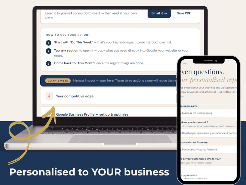 What's inside the She Runs Biz Visibility Toolkit
